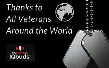 Nuheara Gives Back: IQbuds for Veterans