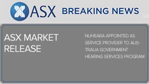 Nuheara Appointed as Service Provider to Australia Government Hearing Services Program