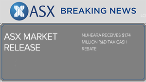 Nuheara Receives $1.74 Million R&D Tax Cash Rebate