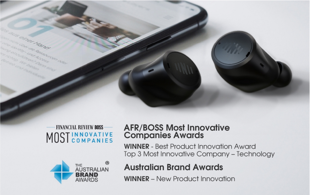 Nuheara wins AFR BOSS Most Innovative Companies Awards