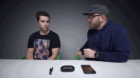 Tom of Unbox Therapy wowed by IQbuds