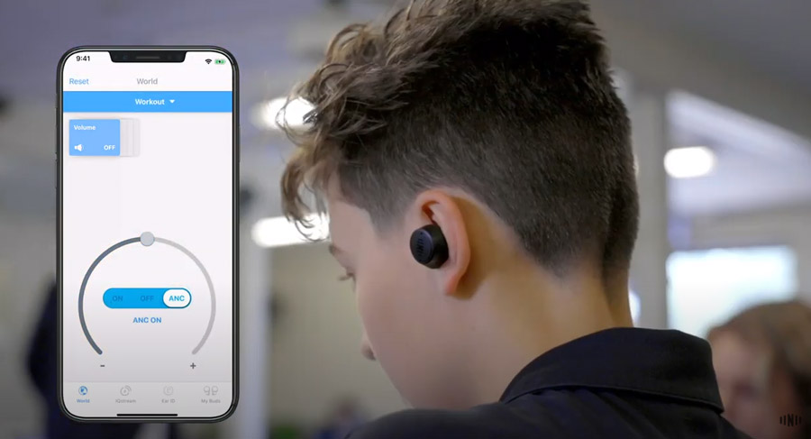 earbuds that go beyond noise cancelling headphones for autism