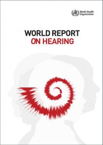 Who report on hearing loss cover