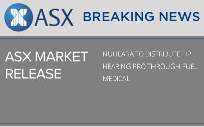 Nuheara To Distribute HP Hearing PRO Through Fuel Medical